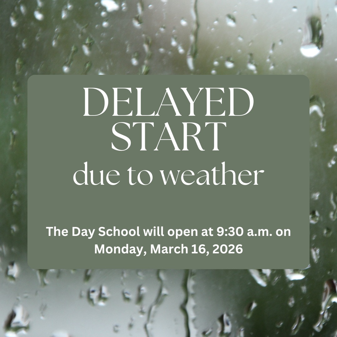 Due to severe thunderstorms making travel unsafe, the school will delay opening until 9:30 a.m. on Monday, March 16. Be safe.