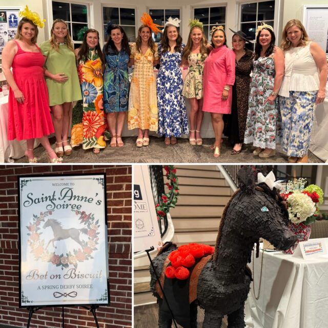 🌸🏇 The Day School’s Annual Spring Soirée, “Bet on Biscuit,” was a winning night to remember! This year, we proudly celebrated 20 years of our beloved mascot, Biscuit. Set against the beautiful backdrop of Boone’s Restaurant overlooking Bobby Jones Golf Course, guests enjoyed perfect weather, delicious bites, stunning auction items, and spirited Day School supporters who made the evening so special.

Together, we raised over $75,000 in support of the Day School - an incredible testament to this community’s generosity! Thank you to everyone who attended, contributed to and bid on auction pieces, and to our amazing POPs Committee for bringing this unforgettable Derby-themed celebration to life!