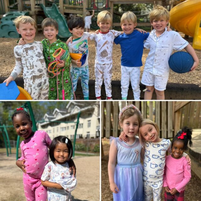 It was a cozy Friday at the Day School! We celebrated the wonderful success of the Spring Soiree - due, in part, to the children’s beautiful classroom creations - with a pajama day!