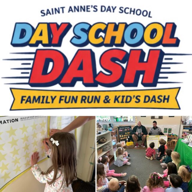 We are getting excited for the annual Day School Dash! Yesterday, B-Rock and Little Dave visited the school to greet children at carpool and spend time in each classroom. They introduced the Dash and what it’s all about, including some awesome prizes! 

Visit Go Fund Schools to register your child and share the link with your family and friends. We hope to see everyone on the big playground May 1st at 4:30 for some movement and school spirit!