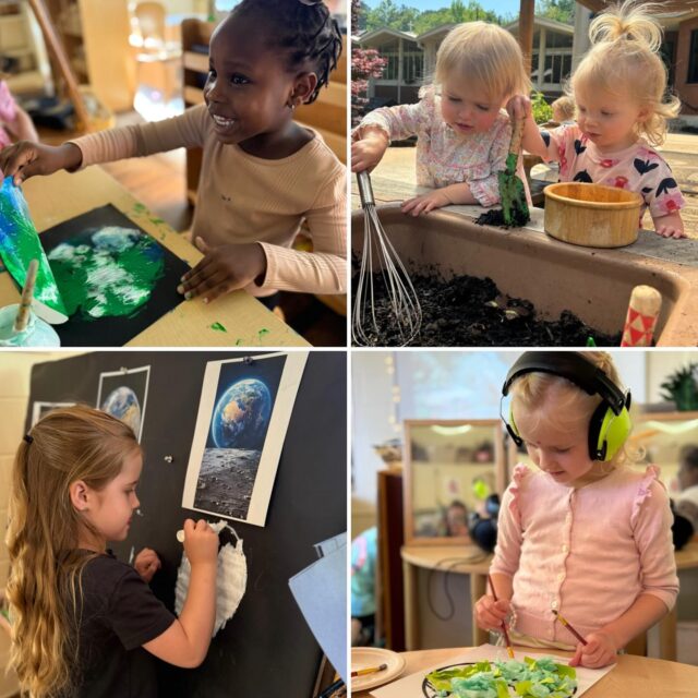 Earth Day is a natural extension of what we do and believe at Saint Anne’s. Our Reggio-Inspired approach encourages children to explore, question, and care for the world around them. 

Today, children investigated our relationship with the Earth, gained deeper understanding of our planet, and discovered that even the smallest hands can have a big impact. 🌎🌱