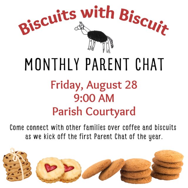 It's the first Parent Chat of the year, and we are so excited to invite you to a morning of refreshments and mingling! All parents are invited!